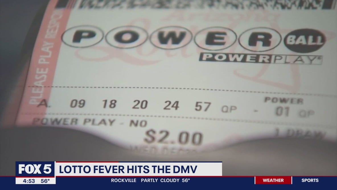 Lottery fever hits DMV wiwth newarly $2B up for grabs